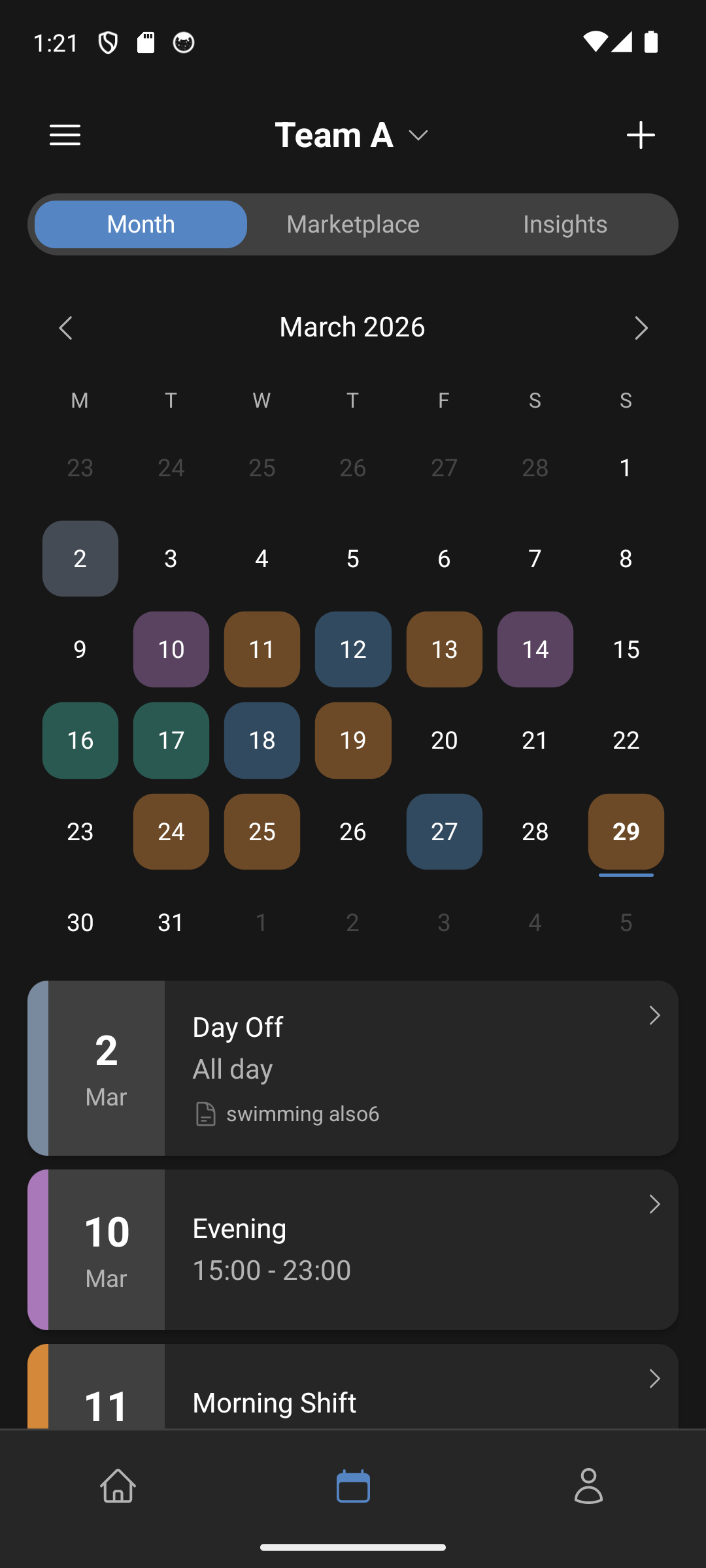 Sovelluksen kuvakaappaus